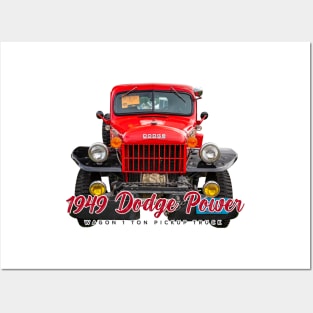 1949 Dodge Power Wagon 1 Ton Pickup Truck Posters and Art